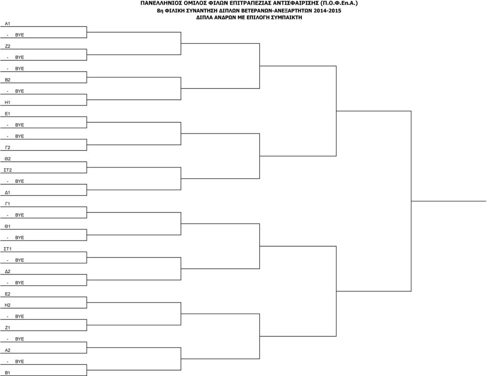 Η1 Ε1 Γ2 Θ2 ΣΤ2 - BYE