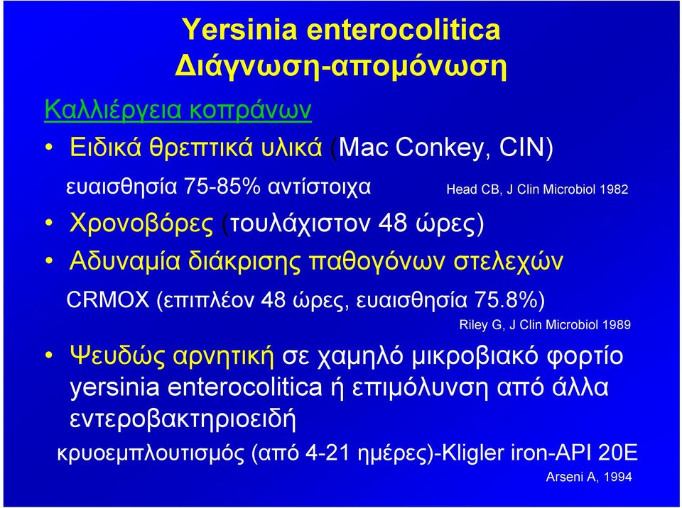 (επιπλέον 48 ώρες, ευαισθησία 75.