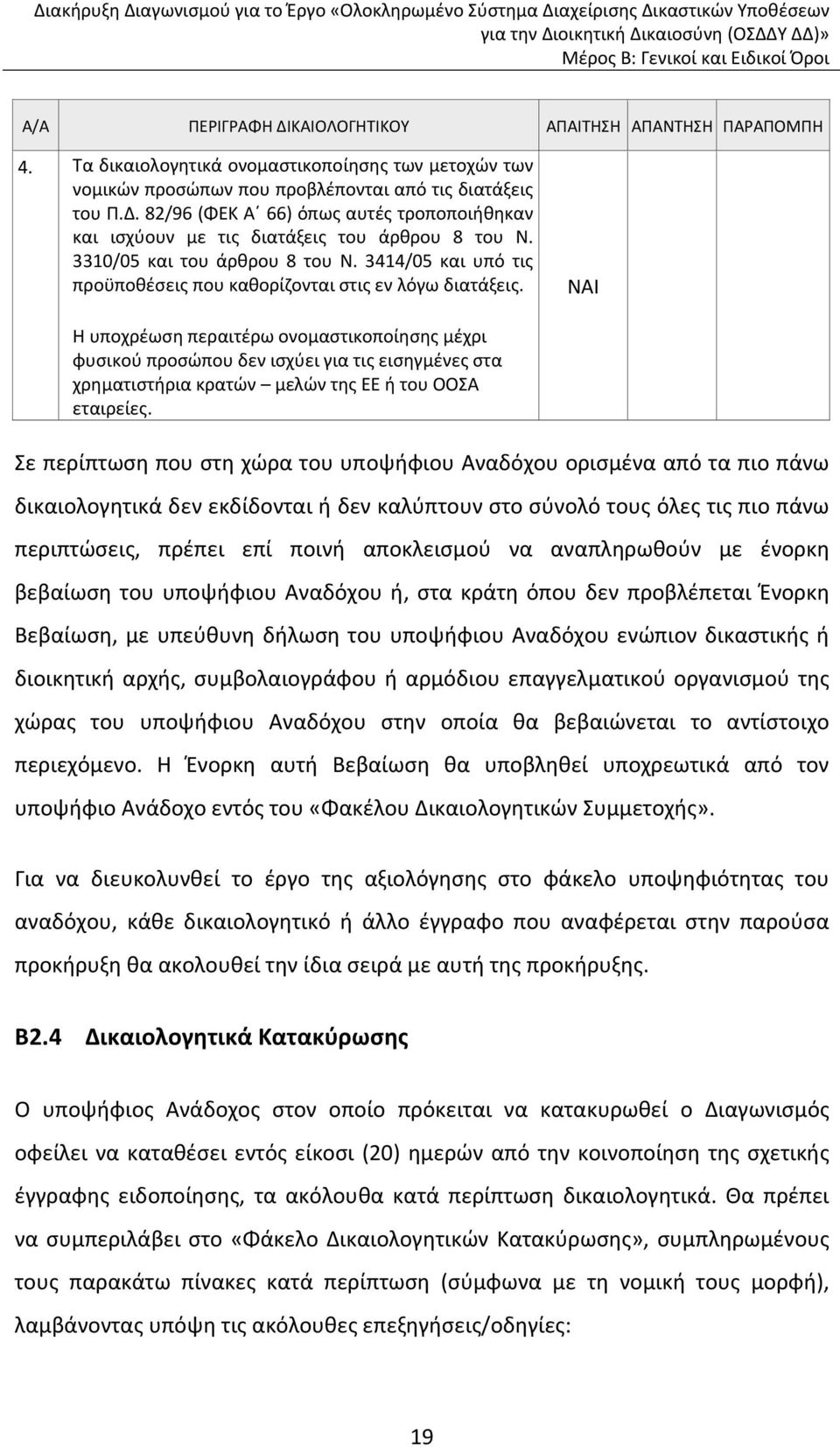 Η υποχρέωση περαιτέρω ονομαστικοποίησης μέχρι φυσικού προσώπου δεν ισχύει για τις εισηγμένες στα χρηματιστήρια κρατών μελών της ΕΕ ή του ΟΟΣΑ εταιρείες.