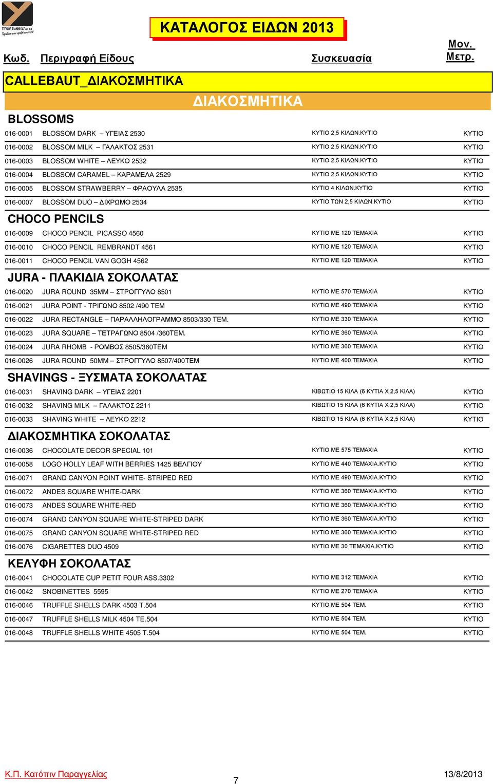 ΚΥΤΙΟ ΚΥΤΙΟ 016-0007 BLOSSOM DUO ΙΧΡΩΜΟ 2534 ΚΥΤΙΟ ΤΩΝ 2,5 ΚΙΛΩΝ.