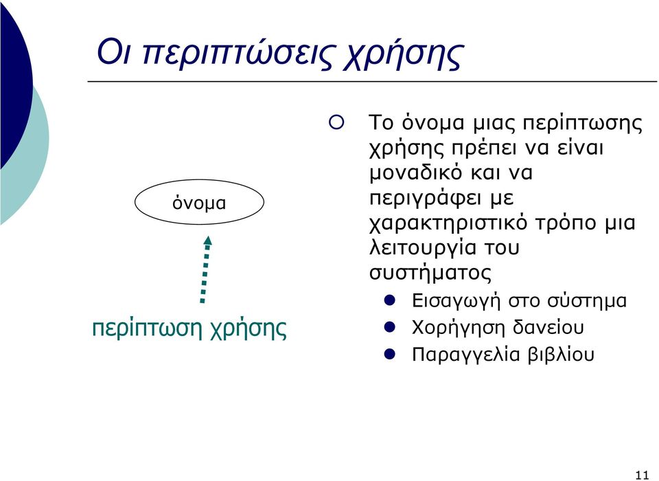 περιγράφει µε χαρακτηριστικό τρόπο µια λειτουργία του