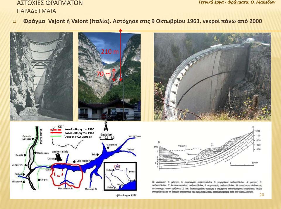 Αστόχησε στις 9 Οκτωβρίου 1963, νεκροί πάνω από 2000 210