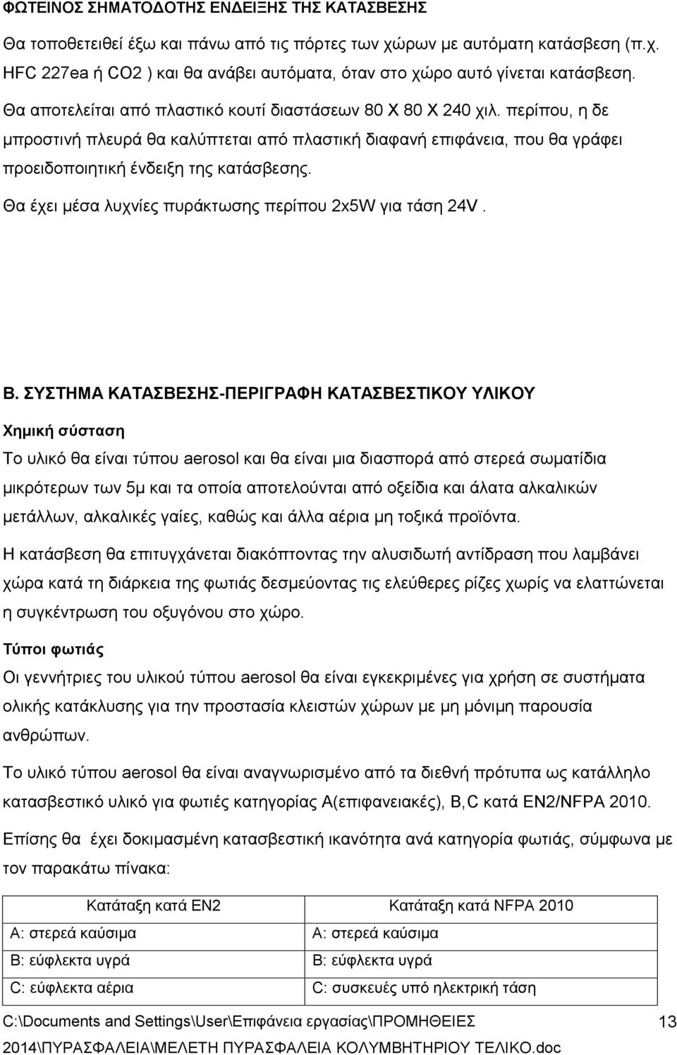 Θα έχει μέσα λυχνίες πυράκτωσης περίπου 2x5W για τάση 24V. Β.