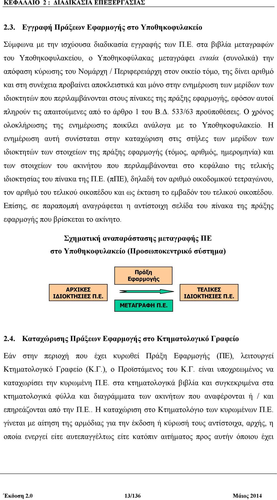 µερίδων των ιδιοκτητών που περιλαµβάνονται στους πίνακες της πράξης εφαρµογής, εφόσον αυτοί πληρούν τις απαιτούµενες από το άρθρο 1 του Β.. 533/63 προϋποθέσεις.