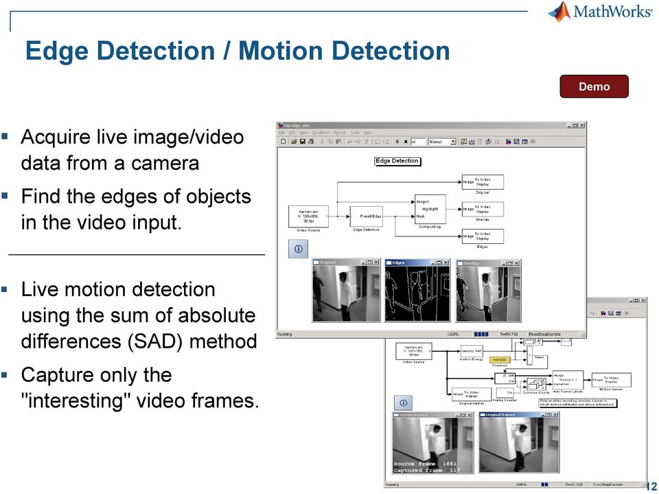 the video input.