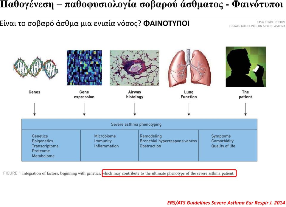 άσθμα μια ενιαία νόσος?