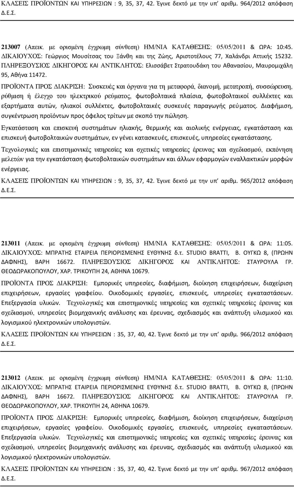 ΠΡΟΪΟΝΤΑ ΠΡΟΣ ΔΙΑΚΡΙΣΗ: Συσκευές και όργανα για τη μεταφορά, διανομή, μετατροπή, συσσώρευση, ρύθμιση ή έλεγχο του ηλεκτρικού ρεύματος, φωτοβολταικά πλαίσια, φωτοβολταικοί συλλέκτες και εξαρτήματα