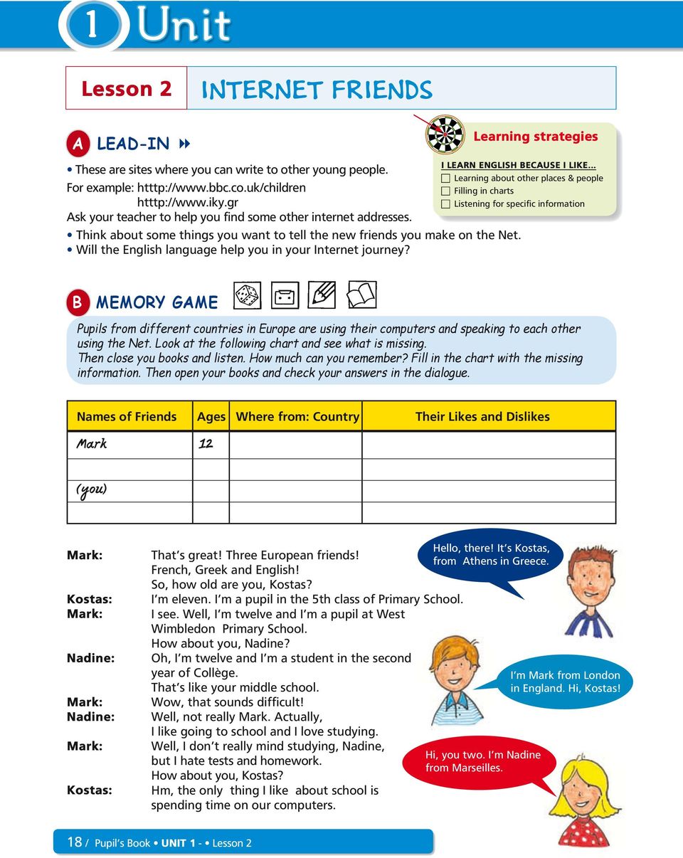 Will the English language help you in your Internet journey? Learning strategies I LEARN ENGLISH BECAUSE I LIKE.