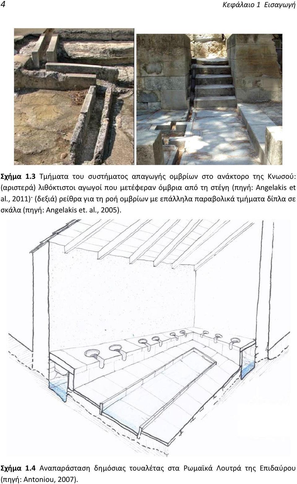 μετέφεραν όμβρια από τη στέγη (πηγή: Angelakis et al.