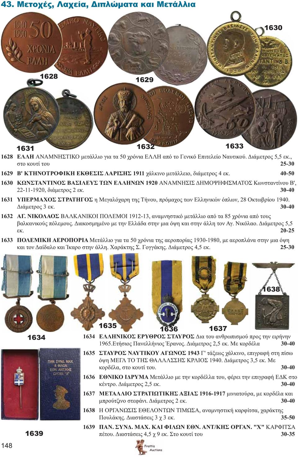 40-50 1630 ΚΩΝΣΤΑΝΤΙΝΟΣ ΒΑΣΙΛΕΥΣ ΤΩΝ ΕΛΛΗΝΩΝ 1920 ΑΝΑΜΝΗΣΙΣ ΔΗΜΟΨΗΦΙΣΜΑΤΟΣ Κωνσταντίνου Β', 22-11-1920, διάμετρος 2 εκ.