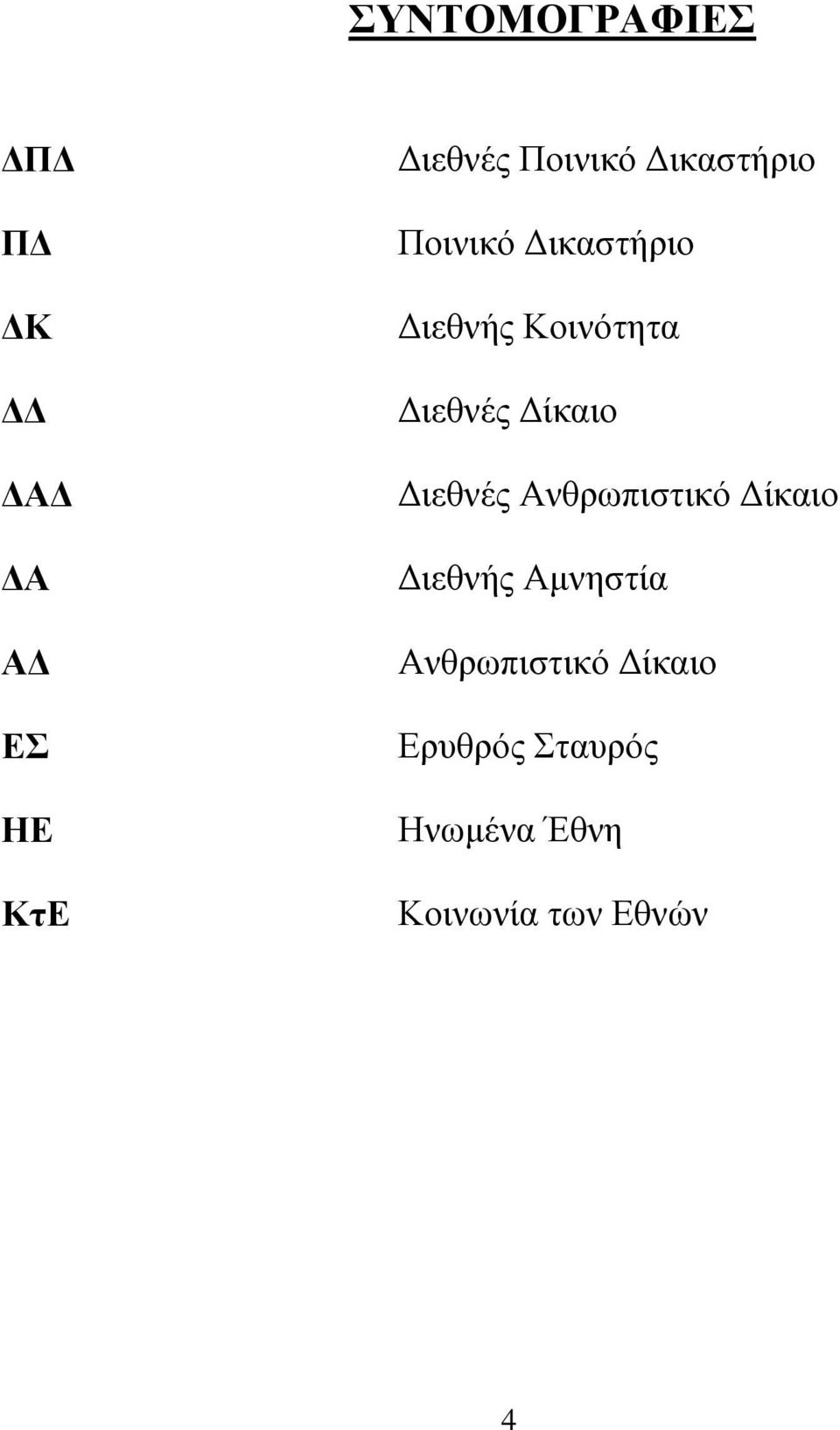 Διεθνές Δίκαιο Διεθνές Ανθρωπιστικό Δίκαιο Διεθνής Αμνηστία