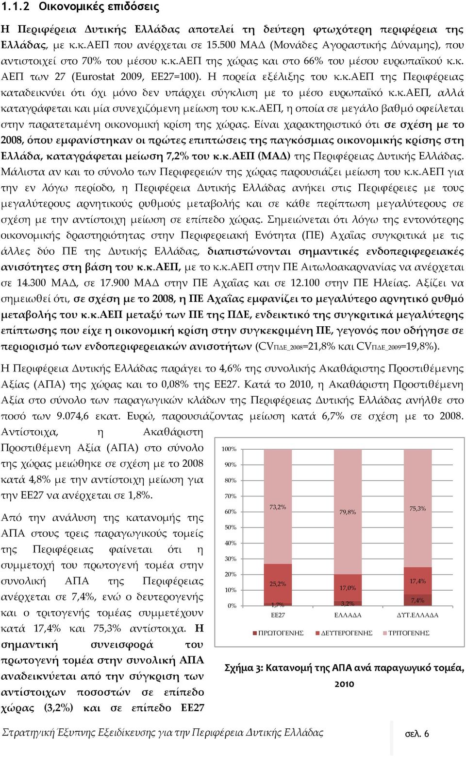 κ.αεπ, αλλά καταγράφεται και μία συνεχιζόμενη μείωση του κ.κ.αεπ, η οποία σε μεγάλο βαθμό οφείλεται στην παρατεταμένη οικονομική κρίση της χώρας.