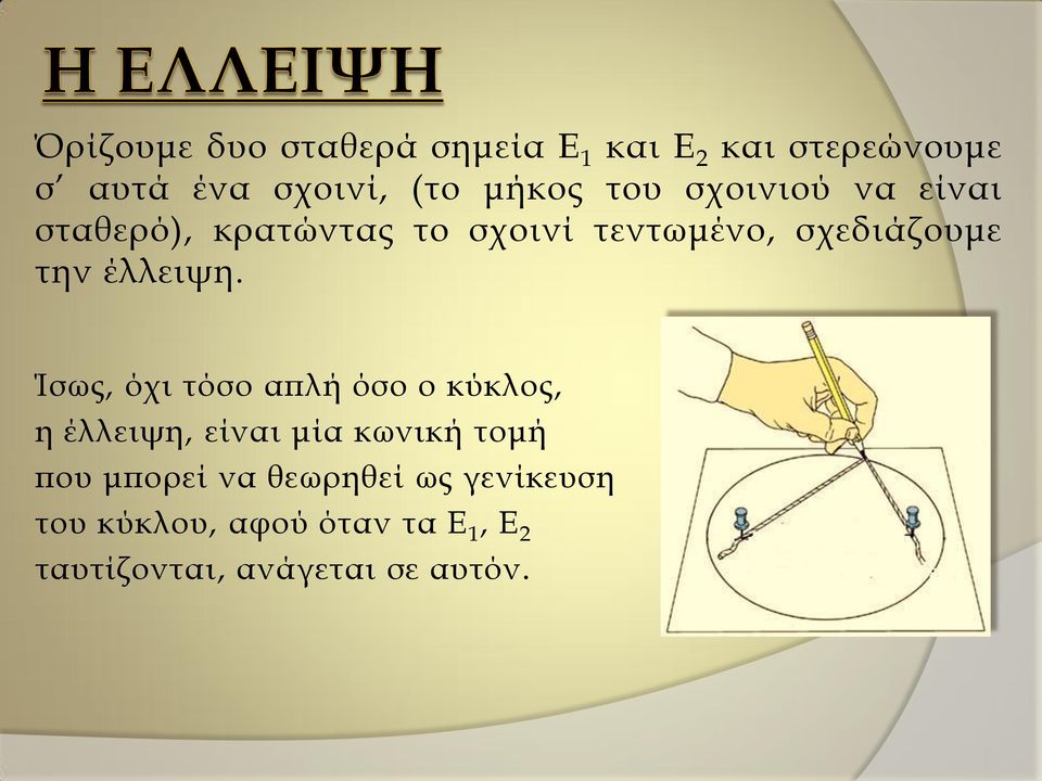 έλλειψη.