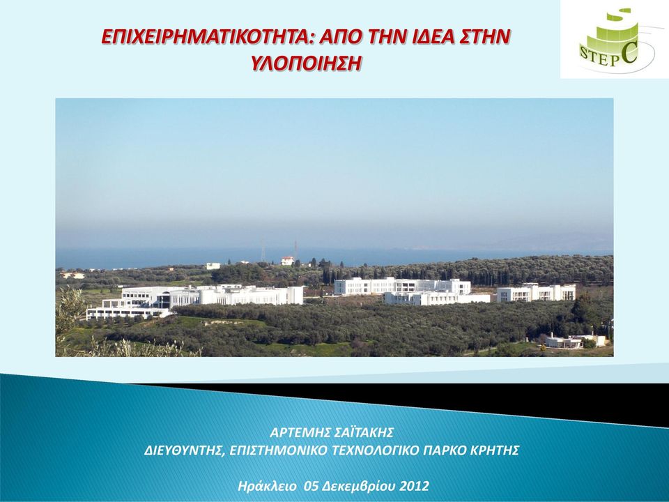 ΔΙΕΥΘΥΝΤΗΣ, ΕΠΙΣΤΗΜΟΝΙΚΟ
