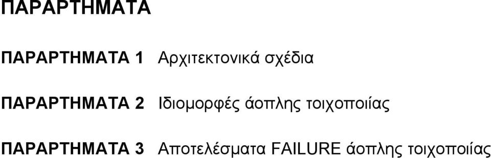 Ιδιομορφές άοπλης τοιχοποιίας