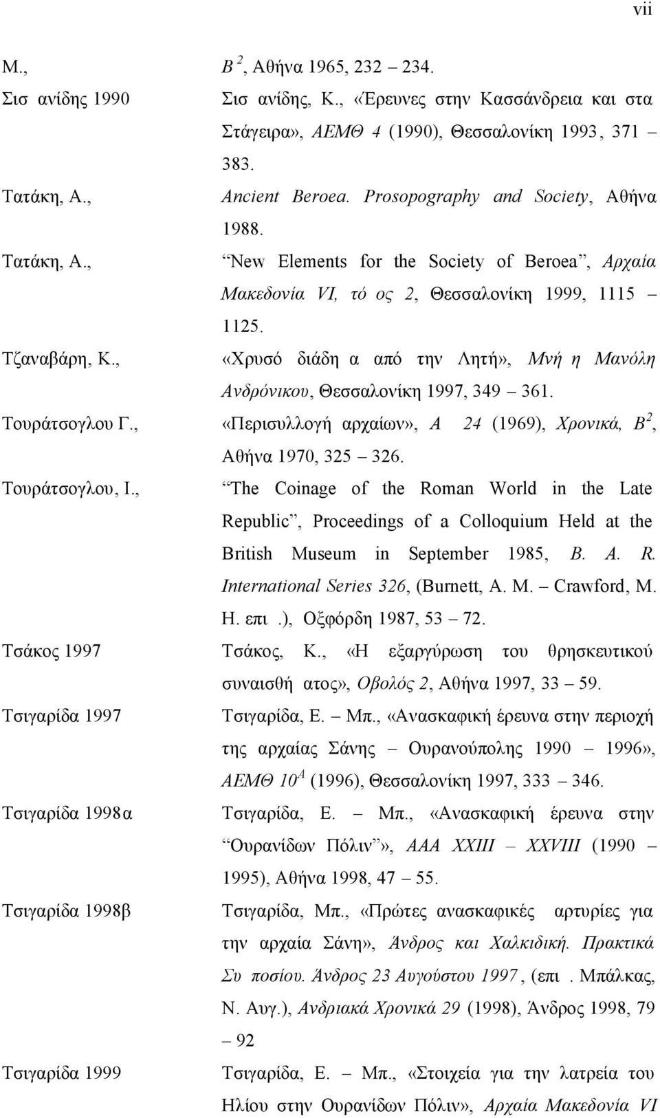 , «Χρυσό διάδημα από την Λητή», Μνήμη Μανόλη Ανδρόνικου, Θεσσαλονίκη 1997, 349 361. Τουράτσογλου Γ., «Περισυλλογή αρχαίων», ΑΔ 24 (1969), Χρονικά, Β 2, Αθήνα 1970, 325 326. Τουράτσογλου, Ι.