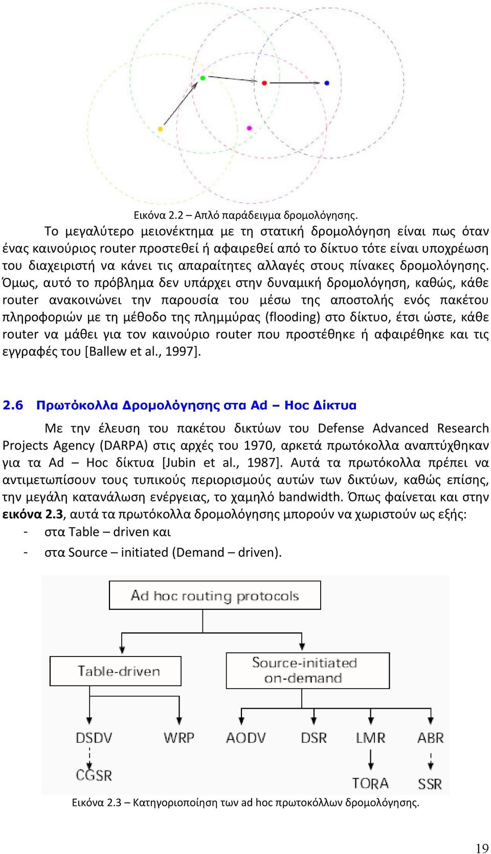 στους πίνακες δρομολόγησης.