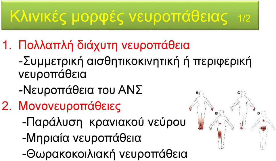 περιφερική νευροπάθεια -Νευροπάθεια του ΑΝΣ 2.