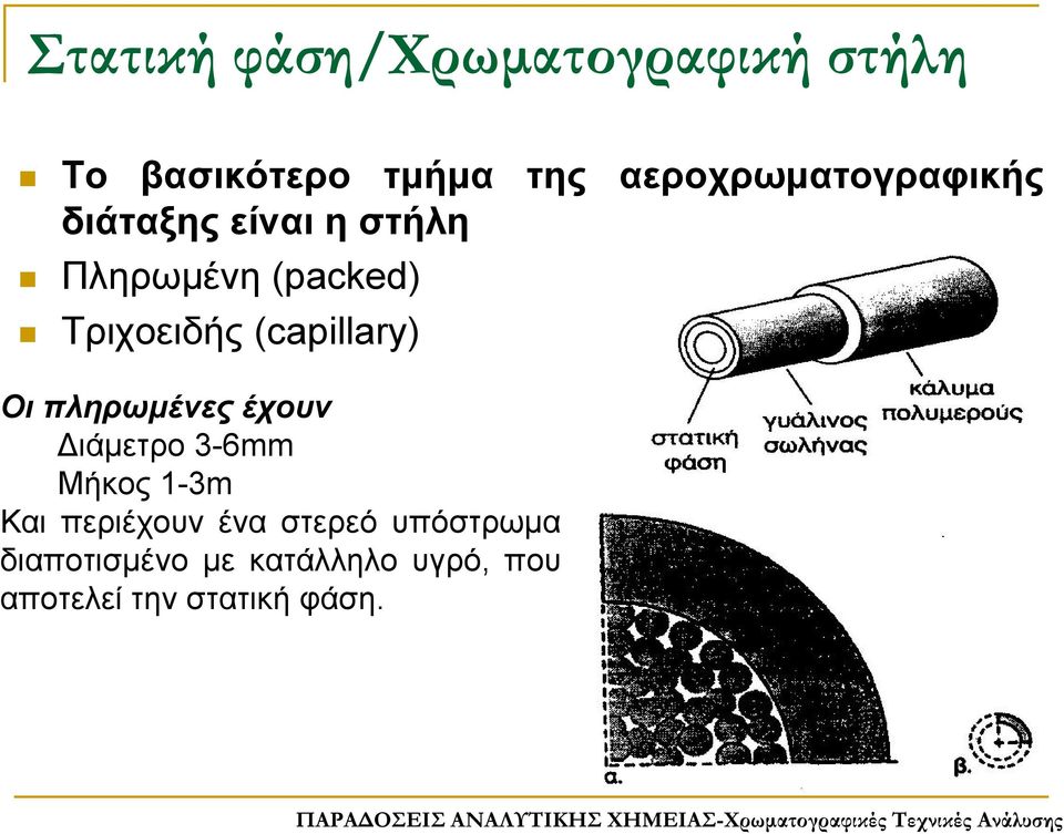 Τριχοειδής (capillary) Οι πληρωμένες έχουν Διάμετρο 3-6mm Μήκος 1-3m