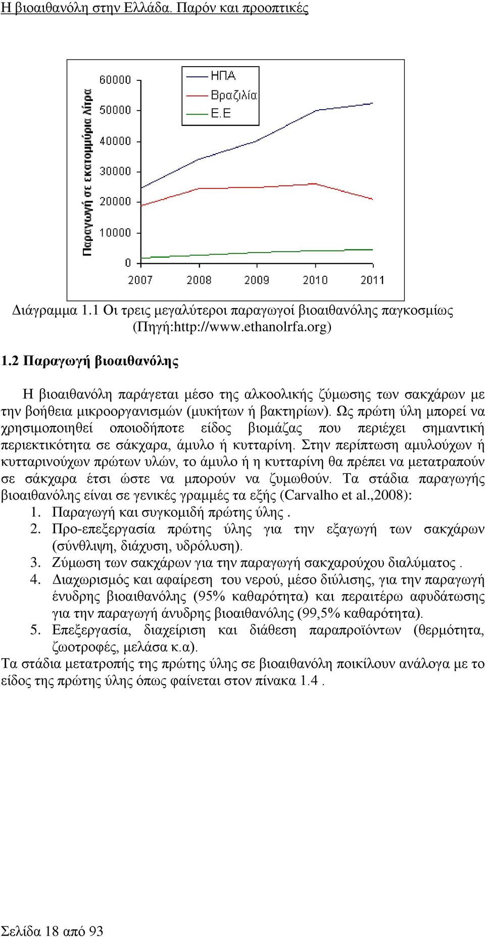 Ως πρώτη ύλη μπορεί να χρησιμοποιηθεί οποιοδήποτε είδος βιομάζας που περιέχει σημαντική περιεκτικότητα σε σάκχαρα, άμυλο ή κυτταρίνη.