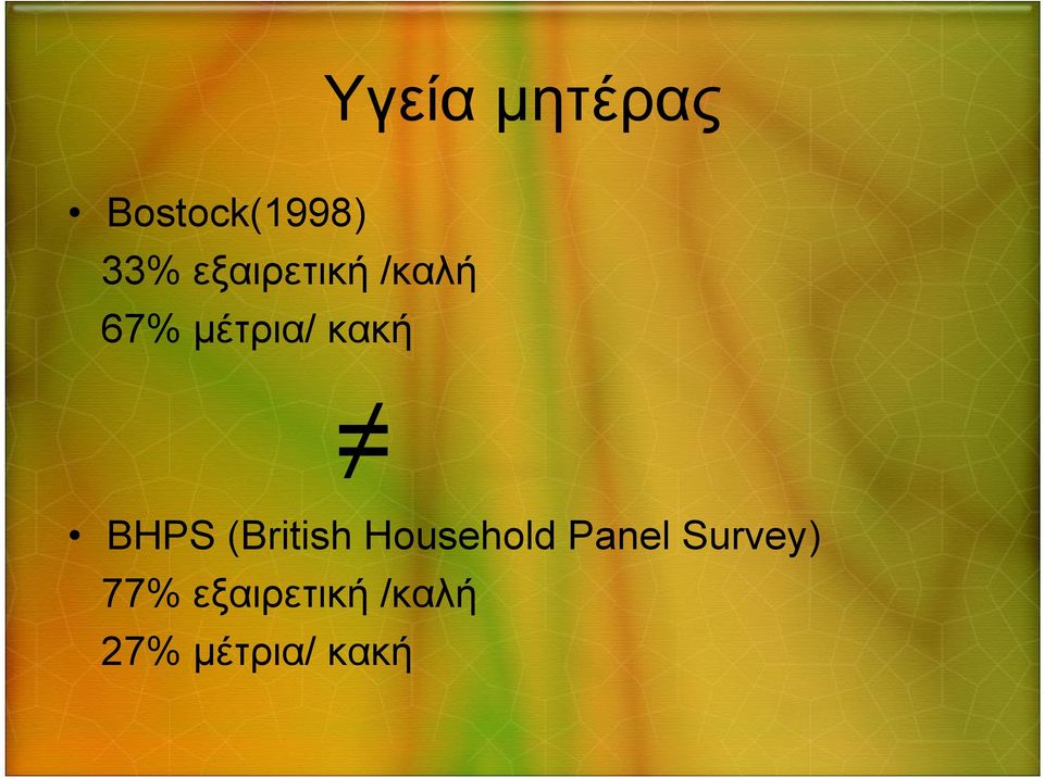 BHPS (British Household Panel