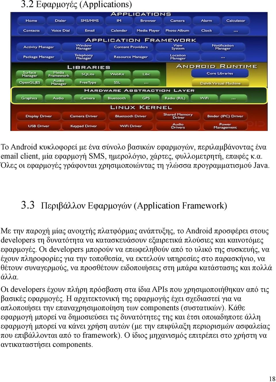 καινοτο μες εφαρμογές.