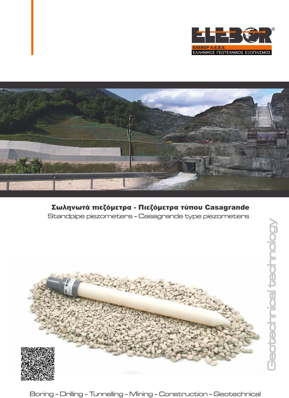 type piezometers Geotechnical technology Boring