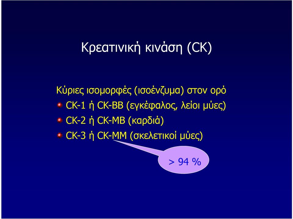 (εγκέφαλος, λείοι µύες) CK-2 ή CK-ΜΒ
