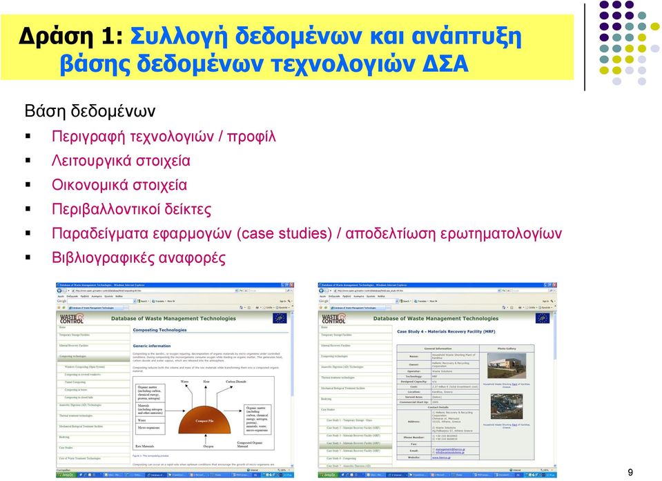 ζηνηρεία Οηθνλνκηθά ζηνηρεία Πεξηβαιινληηθνί δείθηεο Παξαδείγκαηα