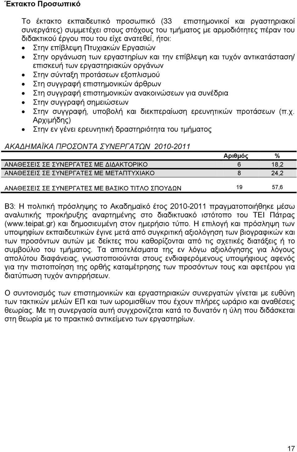 συγγραφή επιστημονικών άρθρων Στη συγγραφή επιστημονικών ανακοινώσεων για συνέδρια Στην συγγραφή σημειώσεων Στην συγγραφή, υποβολή και διεκπεραίωση ερευνητικών προτάσεων (π.χ.