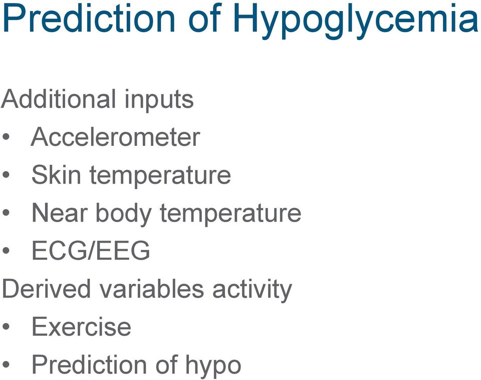 Near body temperature ECG/EEG Derived