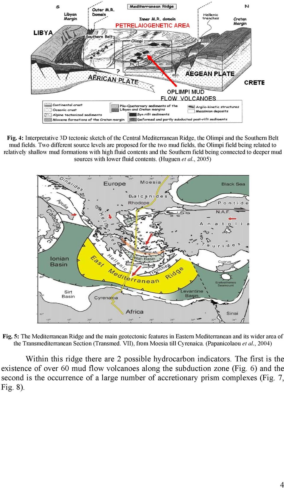 deeper mud sources with lower fluid contents. (Huguen et al., 2005) Fig.