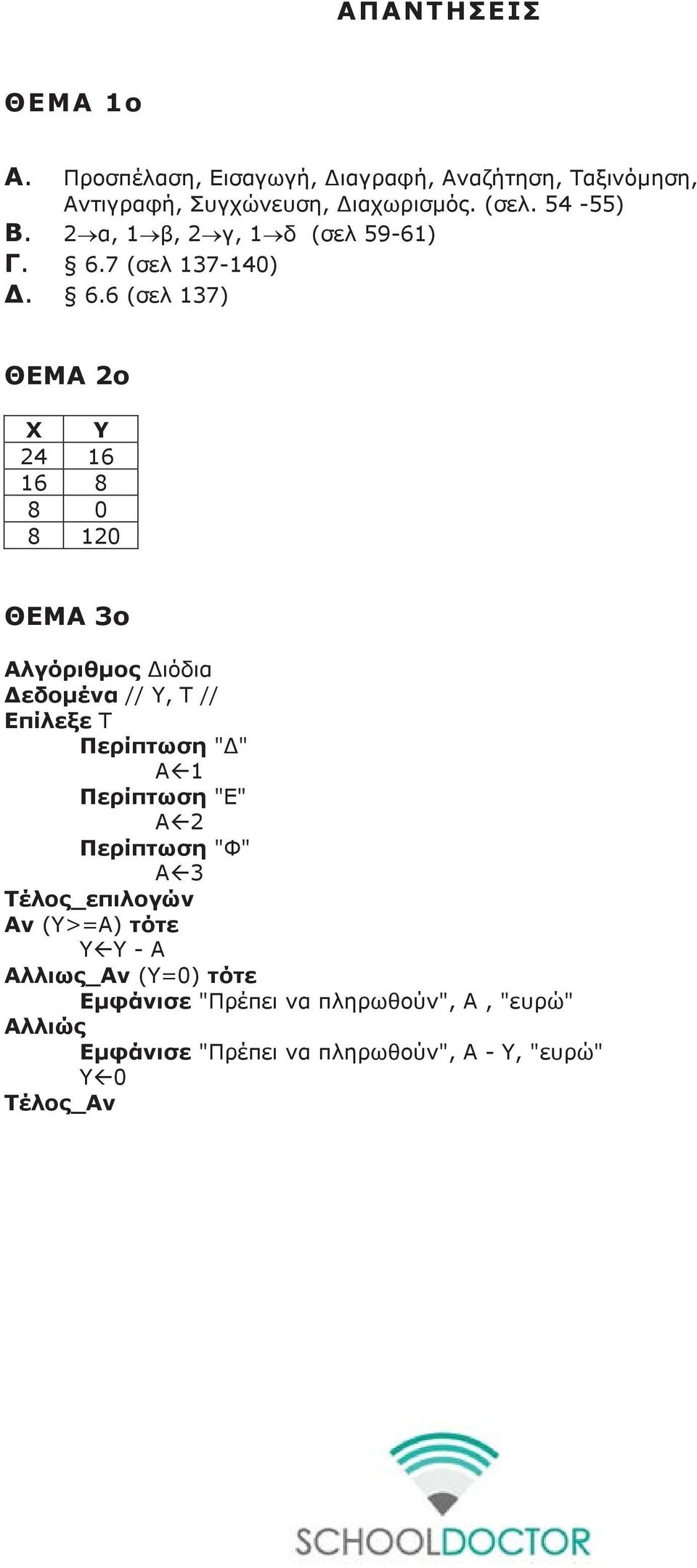 7 (σελ 137-140) Δ. 6.