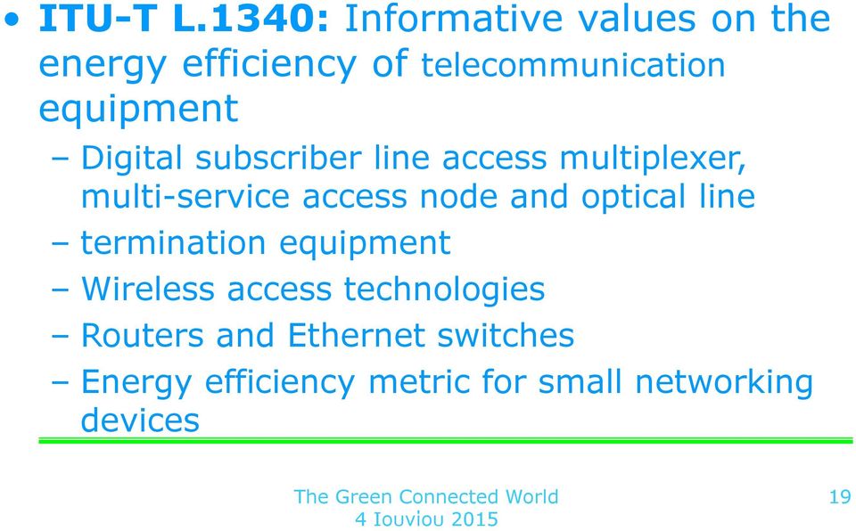 equipment Digital subscriber line access multiplexer, multi-service access