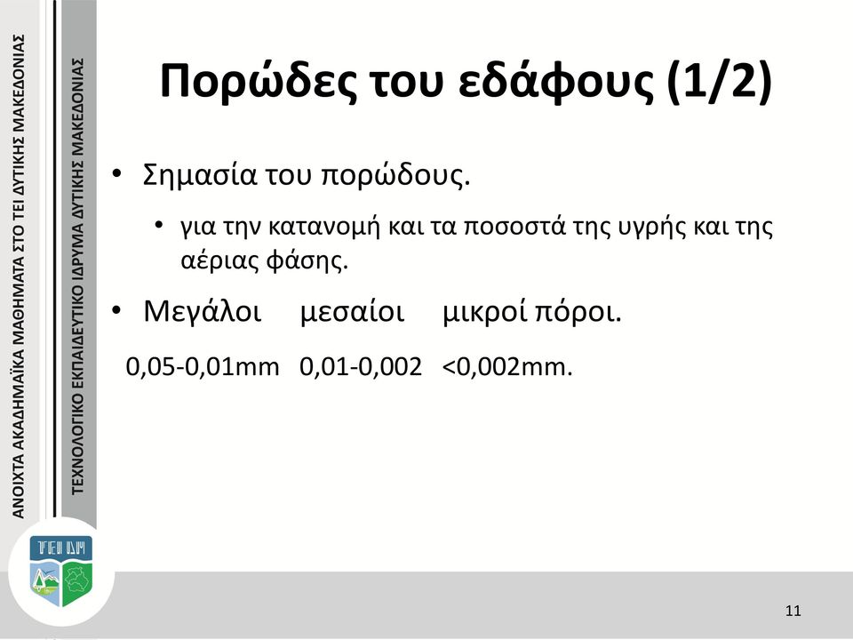 για την κατανομή και τα ποσοστά της υγρής