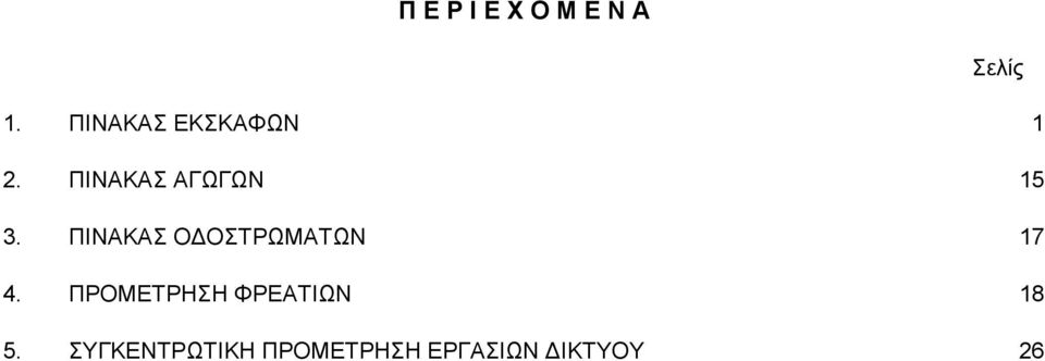 ΠΙΝΑΚΑΣ ΟΔΟΣΤΡΩΜΑΤΩΝ 17 4.