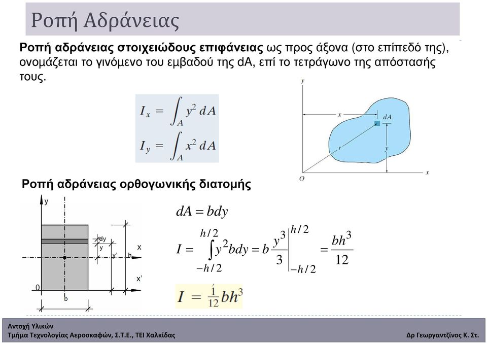 το τετράγωνο της απόστασής τους.