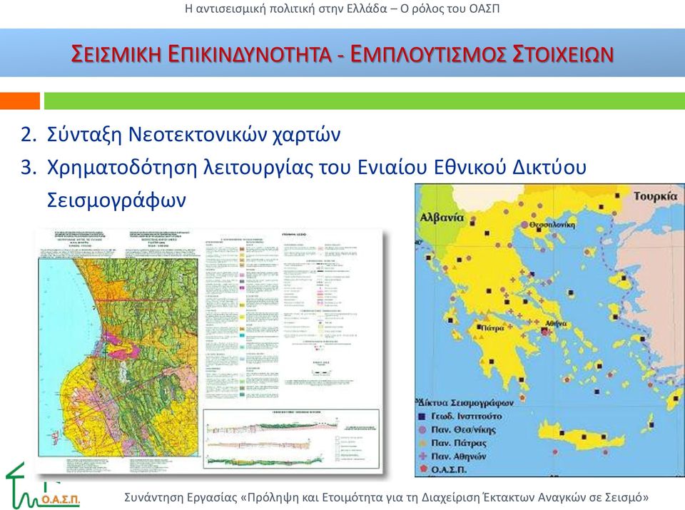 Σύνταξη Νεοτεκτονικών χαρτών 3.