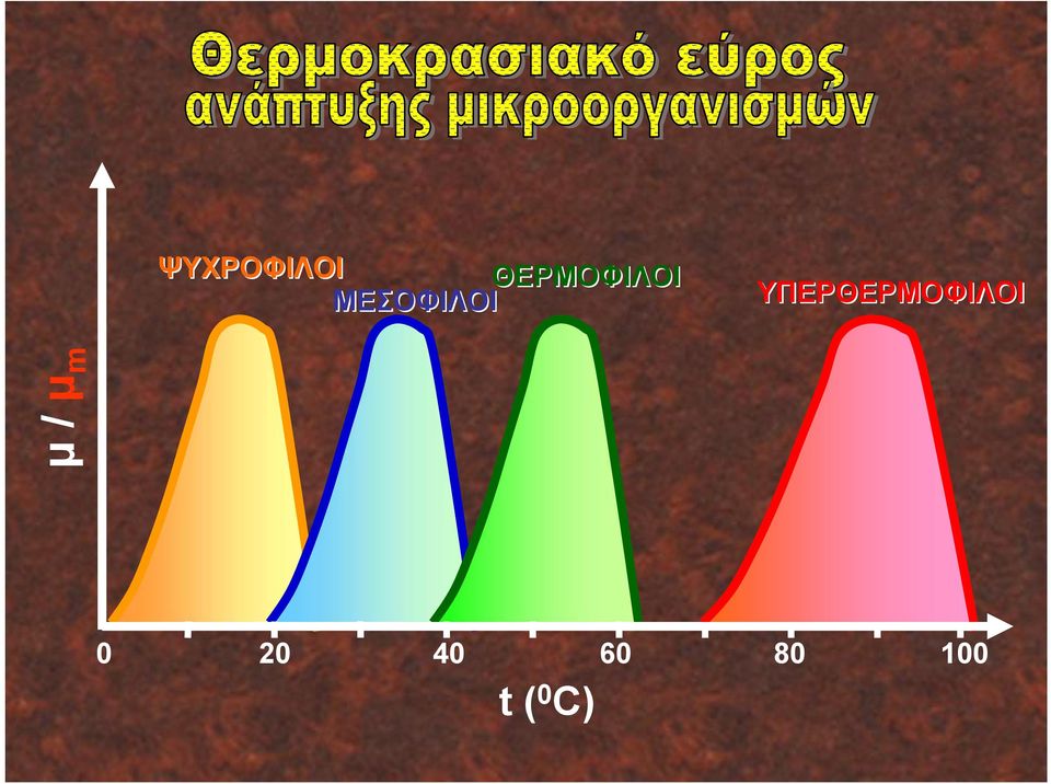 ΥΠΕΡΘΕΡΜΟΦΙΛΟΙ μ / μ