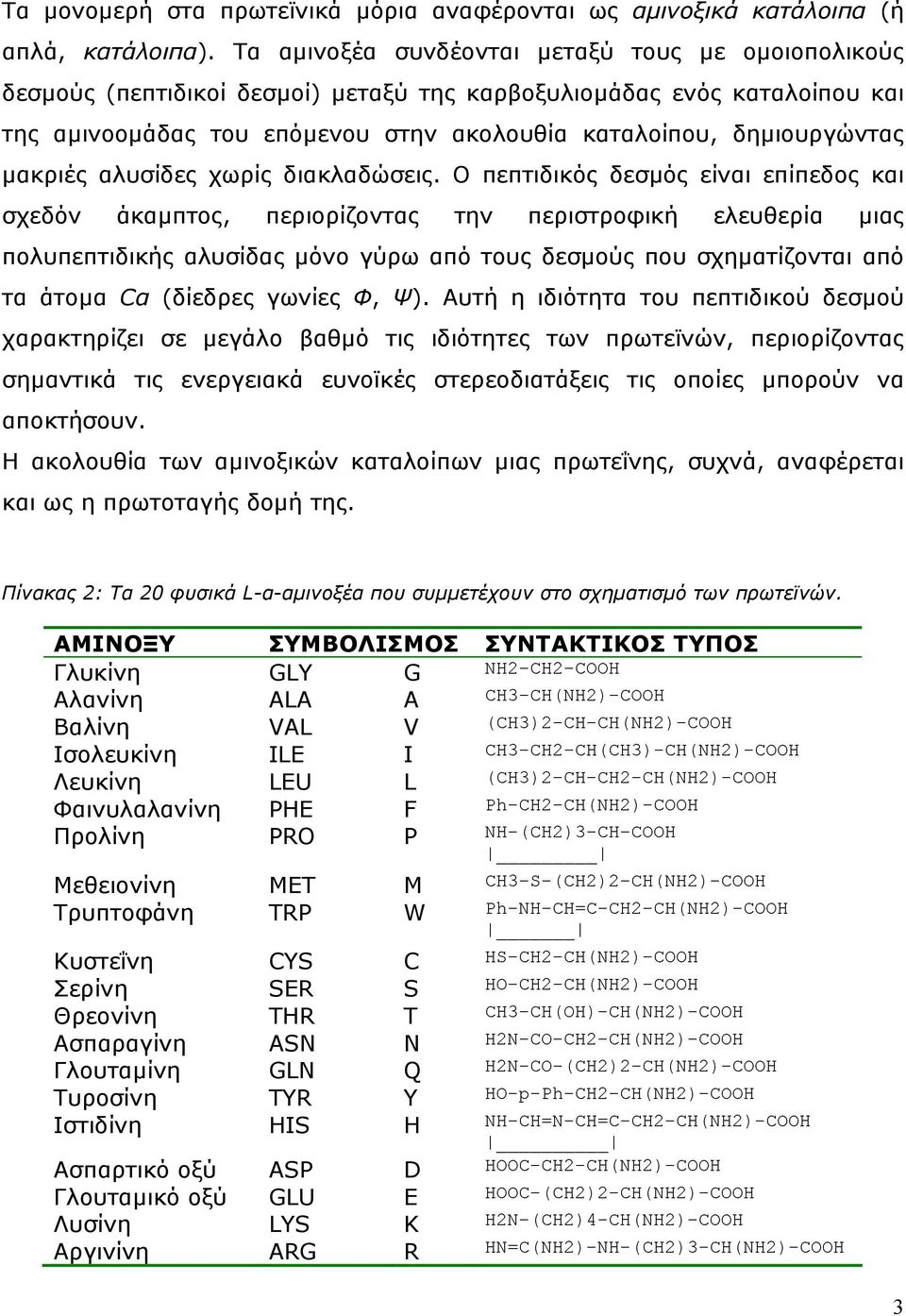 µακριές αλυσίδες χωρίς διακλαδώσεις.