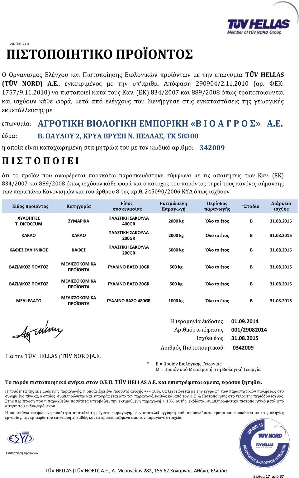 το έτος Β 31.08.