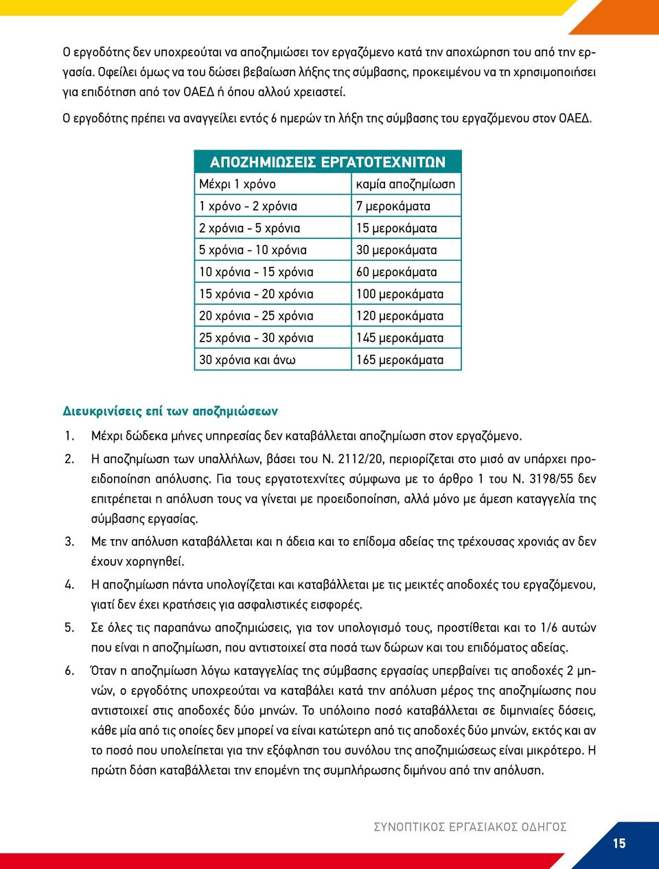 Ο εργοδότης πρέπει να αναγγείλει εντός 6 ημερών τη λήξη της σύμβασης του εργαζόμενου στον ΟΑΕΔ.