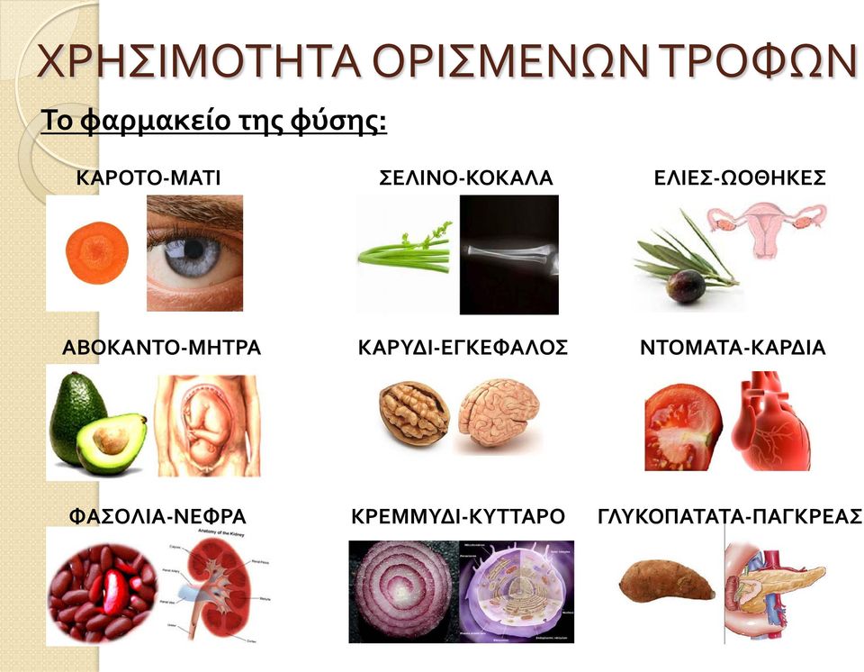 ΑΒΟΚΑΝΤΟ-ΜΗΤΡΑ ΚΑΡΥΔΙ-ΕΓΚΕΦΑΛΟΣ ΝΤΟΜΑΤΑ-ΚΑΡΔΙΑ