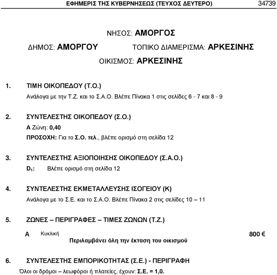 , βλέπε ορισμό στη σελίδα 12 D 1 : Βλέπε ορισμό στη σελίδα 12 5. ΖΩ