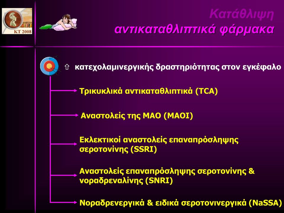 αναστολείς επαναπρόσληψης σεροτονίνης (SSRI) Αναστολείς επαναπρόσληψης