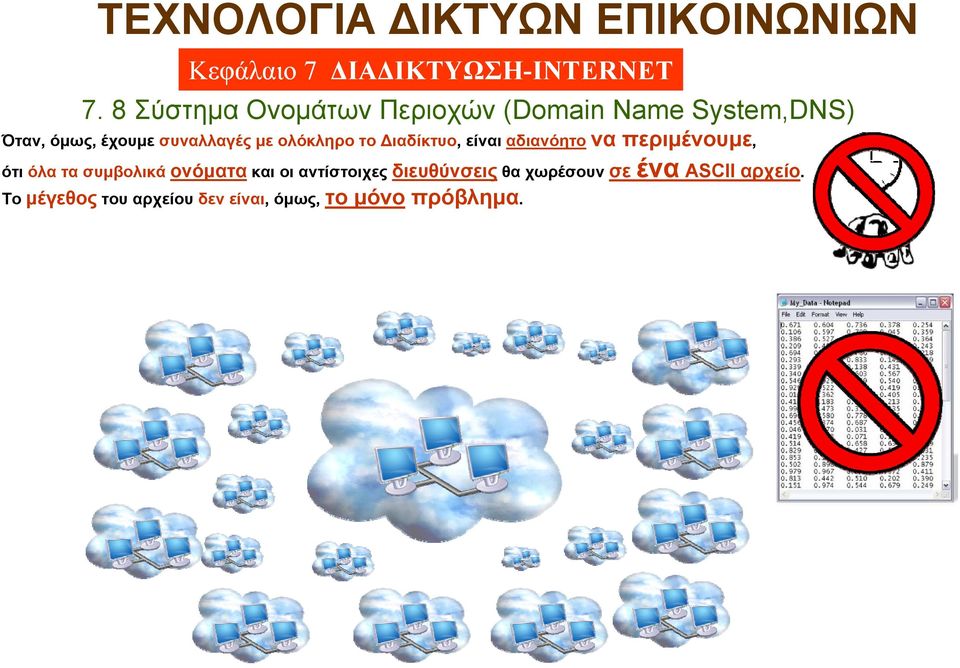 ονόματα και οι αντίστοιχες διευθύνσεις θα χωρέσουν σε ένα