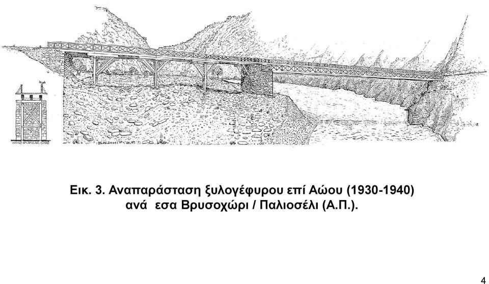 ξυλογέφυρου επί Αώου
