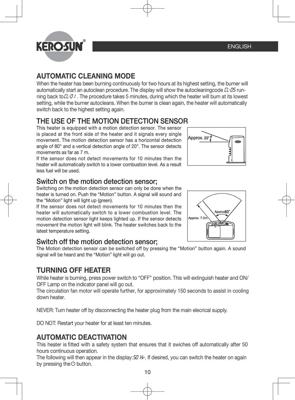an The autoclean procedure procedure.
