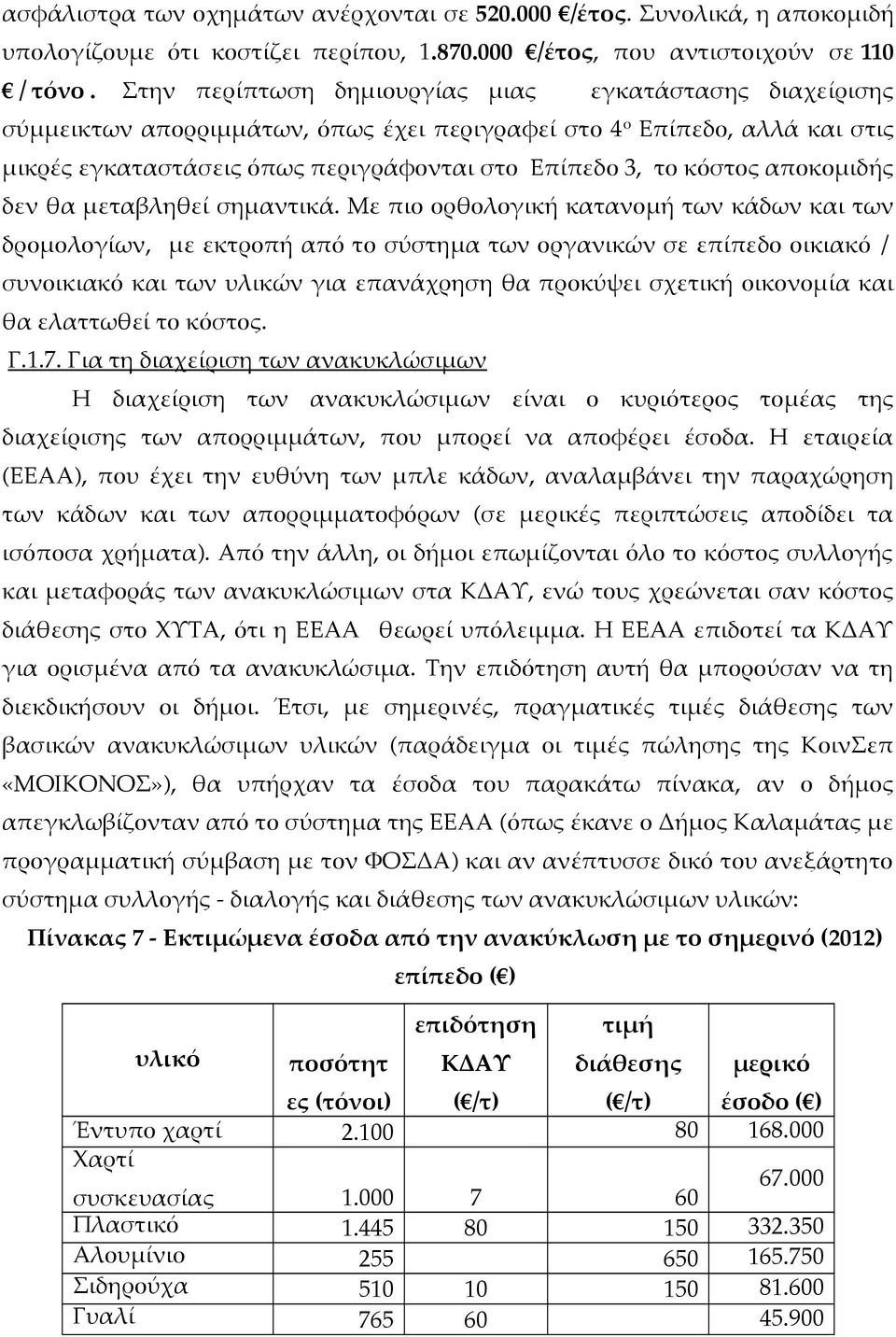 αποκομιδής δεν θα μεταβληθεί σημαντικά.
