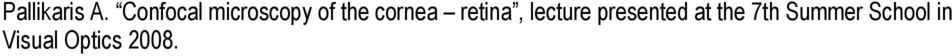 cornea retina, lecture